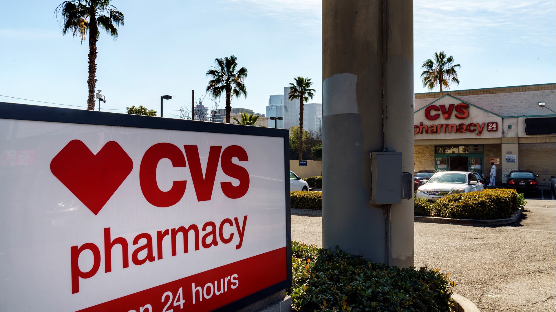 CVS pharmacies across California are receiving vaccine shipments to vaccinate those ages 65 and up. Appointments can be made on the CVS website.