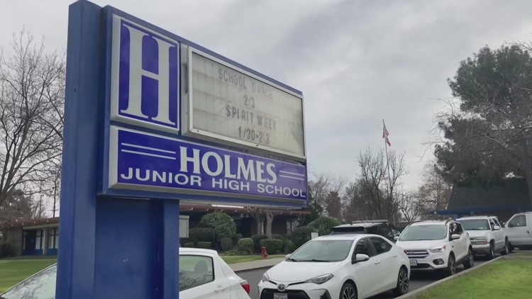 Holmes Junior High School in Davis evacuated after alleged bomb threat