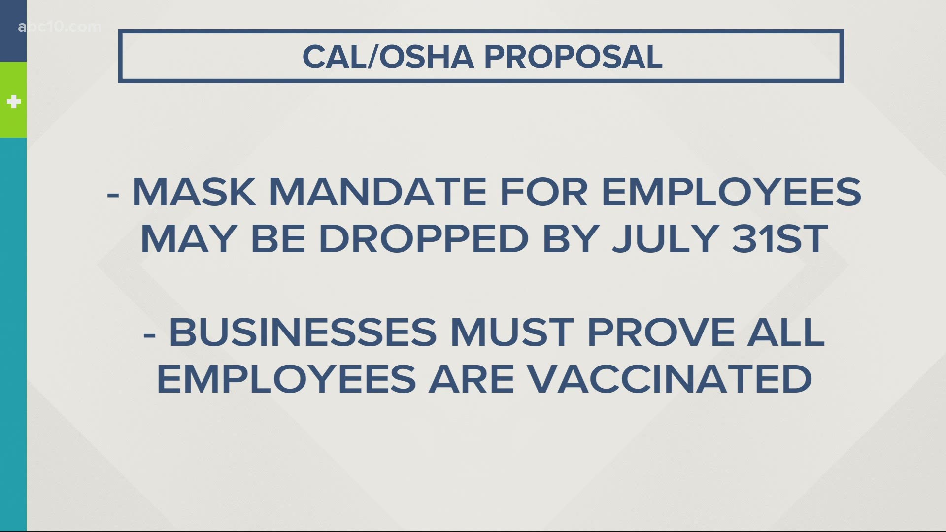 cal osha mask mandate