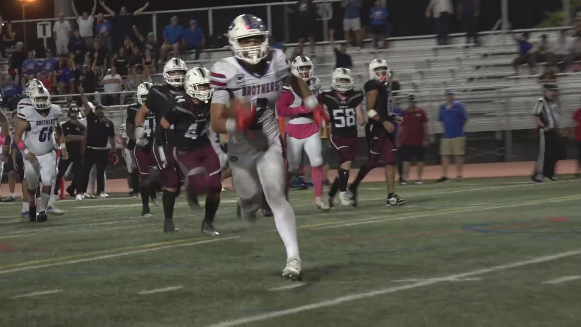 Watch this week’s highlights of high school football action brought to you by Kevin John.