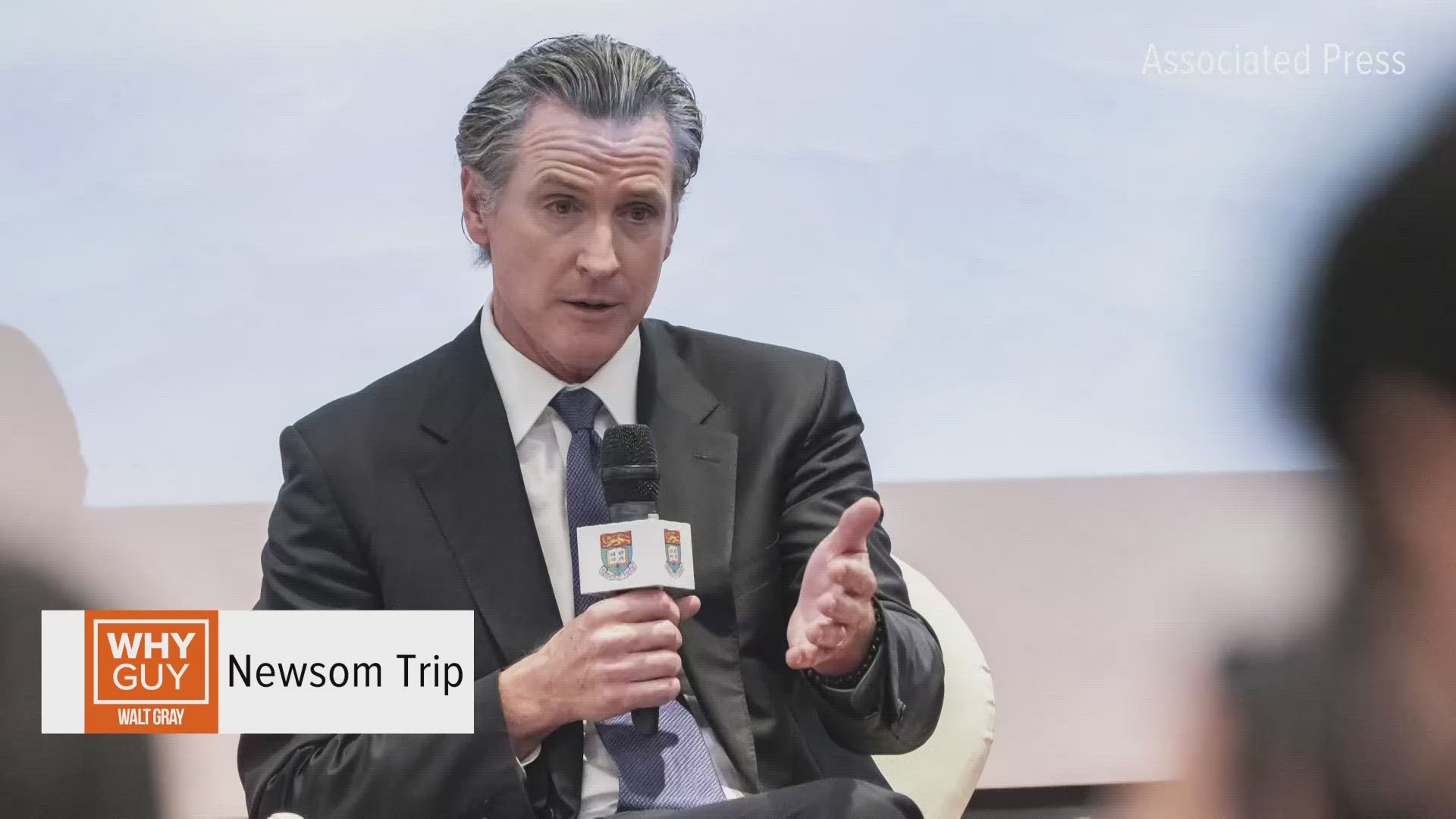 The California State Protocol Foundation based in Oakland is paying for Newsom's weeklong trip to China.