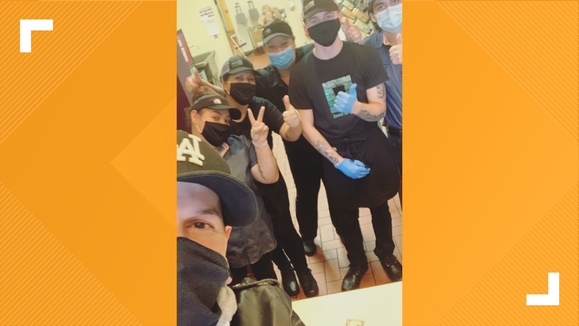 An unexpected and impromptu secret Santa dropped by a Pocket area Taco Bell to pay it forward the fast food crew working during the pandemic.