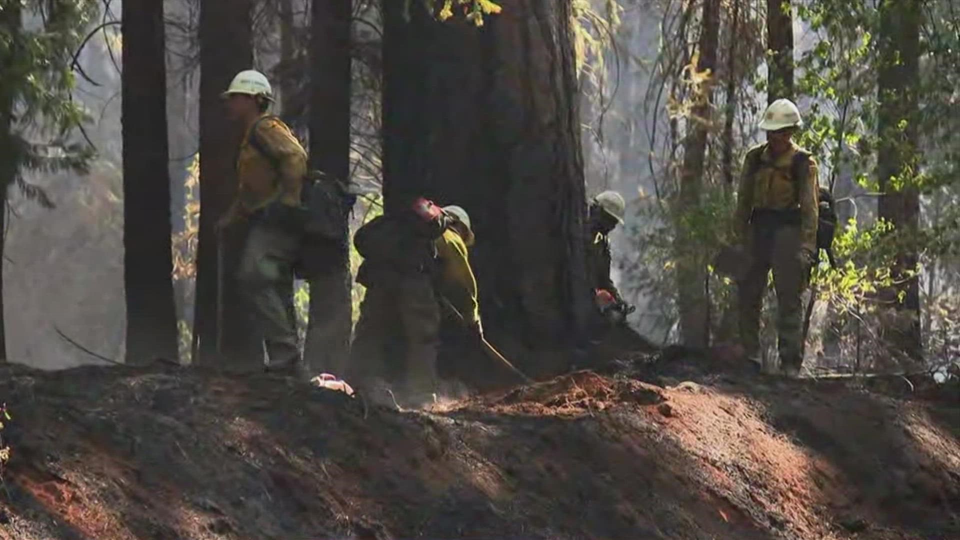 Areas still under evacuation warnings include Giant Gap Campground, Big Rig Reservoir and Shirttail Creek Family Campground.