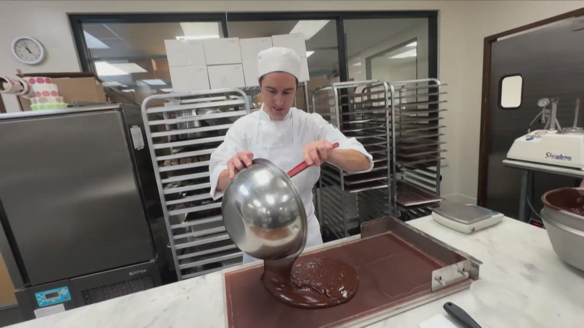 Ginger Hahn, a Sacramento chocolatier, discusses National Candy Day and her new Folsom location with ABC10's Mark S. Allen.