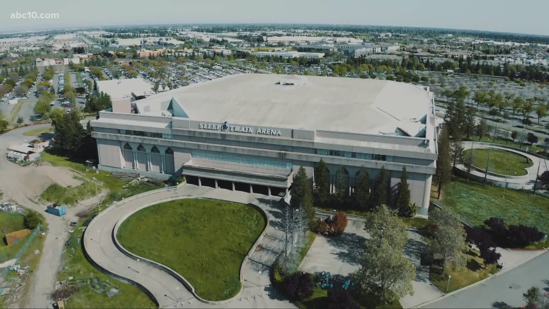 The Sacramento Kings' old home will be used to house people with mild coronavirus symptoms when it opens up.