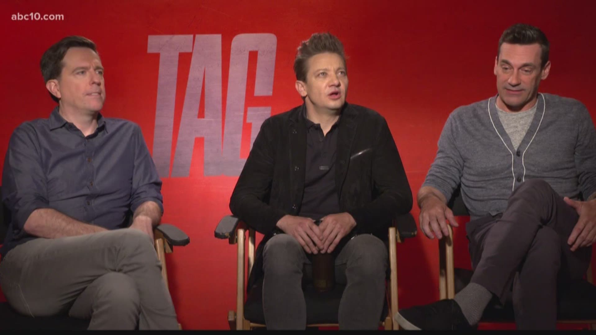 Mark S. Allen sat down with the stars of the new summer comedy "Tag."