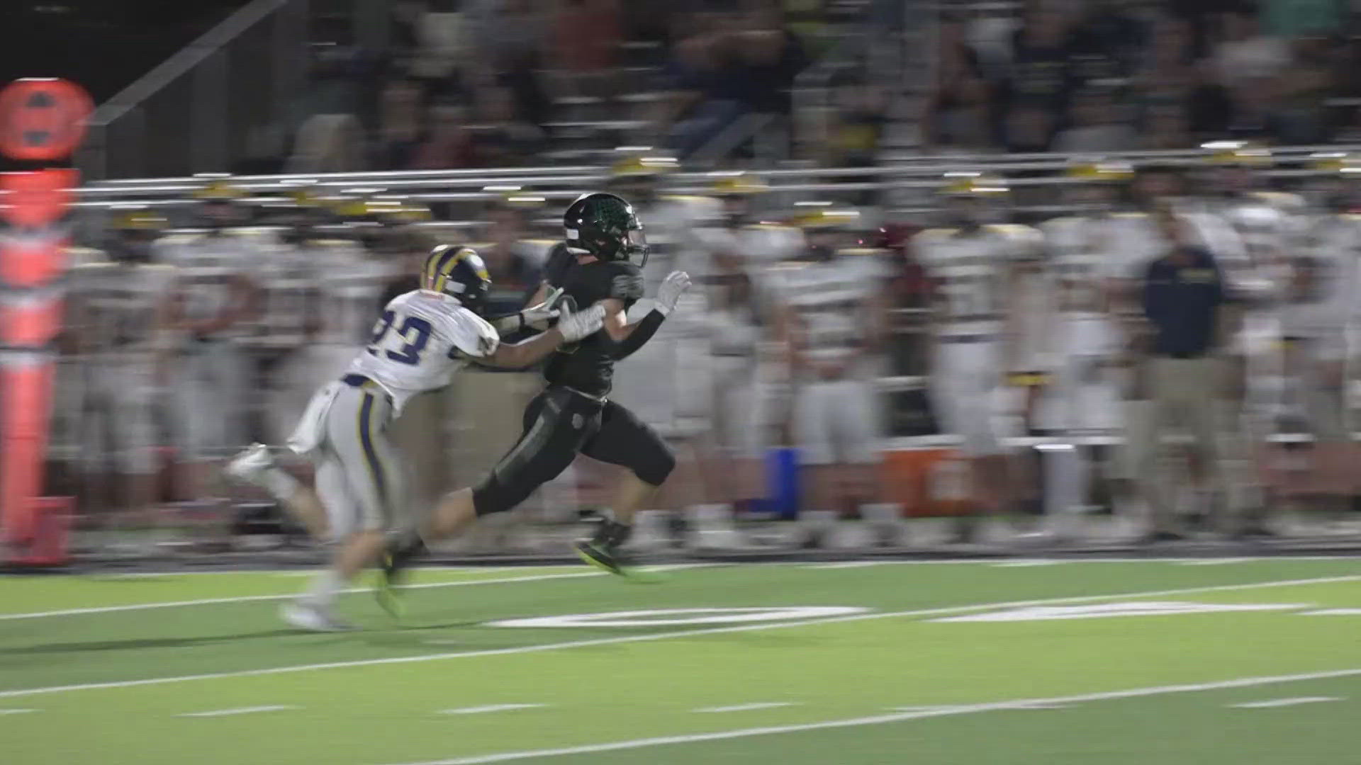 Watch this week's highlights of high school football action brought to you by ABC10’s Kevin John.