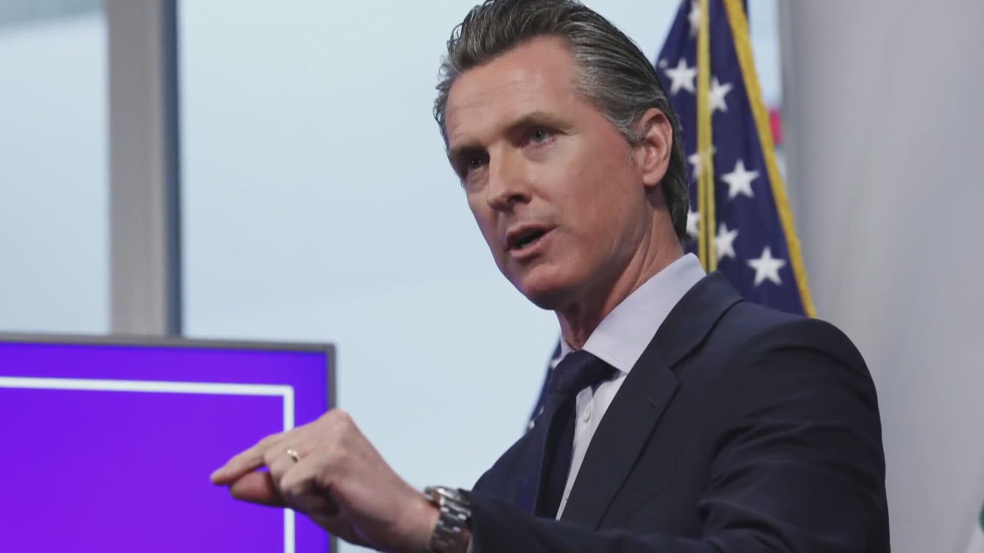 California Gov. Gavin Newsom will try to reinforce his state's role as a global leader on climate change as he begins a weeklong visit to China on Monday.