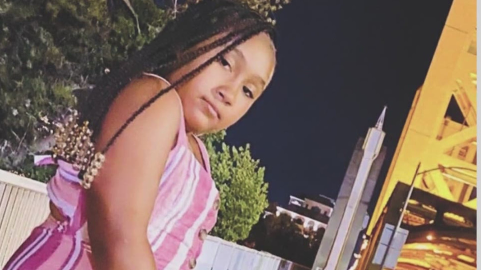 California mall shooting, 9-year-old hit