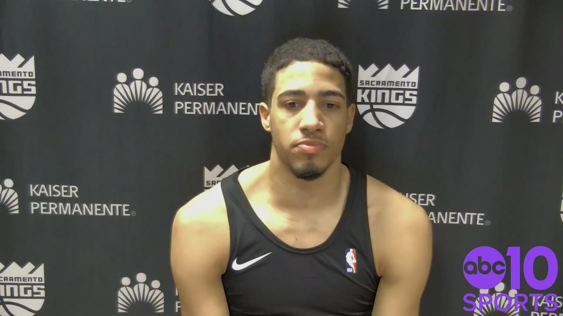 Tyrese Haliburton on his Sacramento Kings' struggles in 105-104 loss to ...