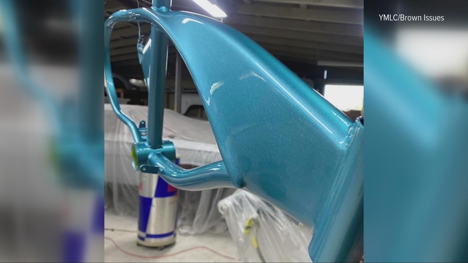 Two months of a labor of love that went into Luther Burbank High School students' custom bike frame created with the low rider community was stolen.