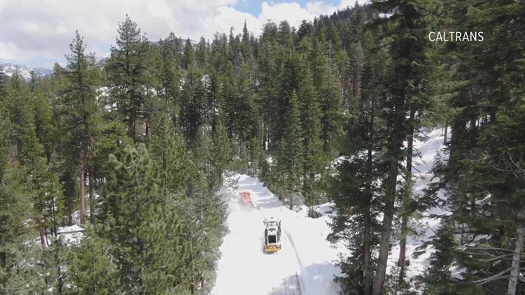 Businesses struggle with Highway 108 closure as Caltrans clears snow