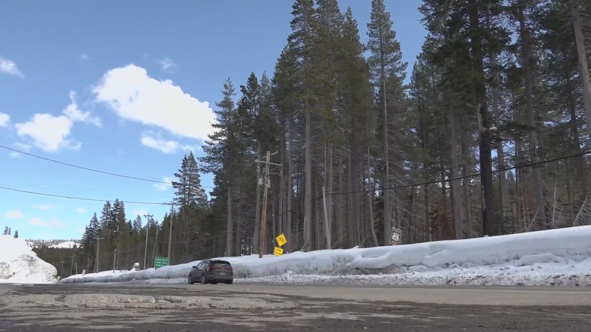 An incoming winter storm is expected to bring several feet of snow to the Sierra and with it conditions making it dangerous to travel.