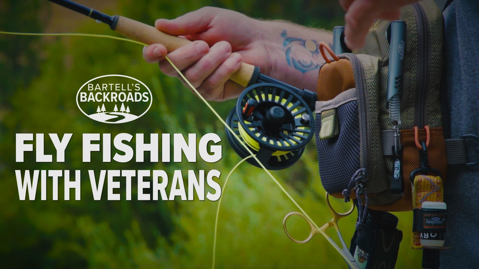 Veterans gather at a fly fishing camp to speak to one another about what's on their minds.