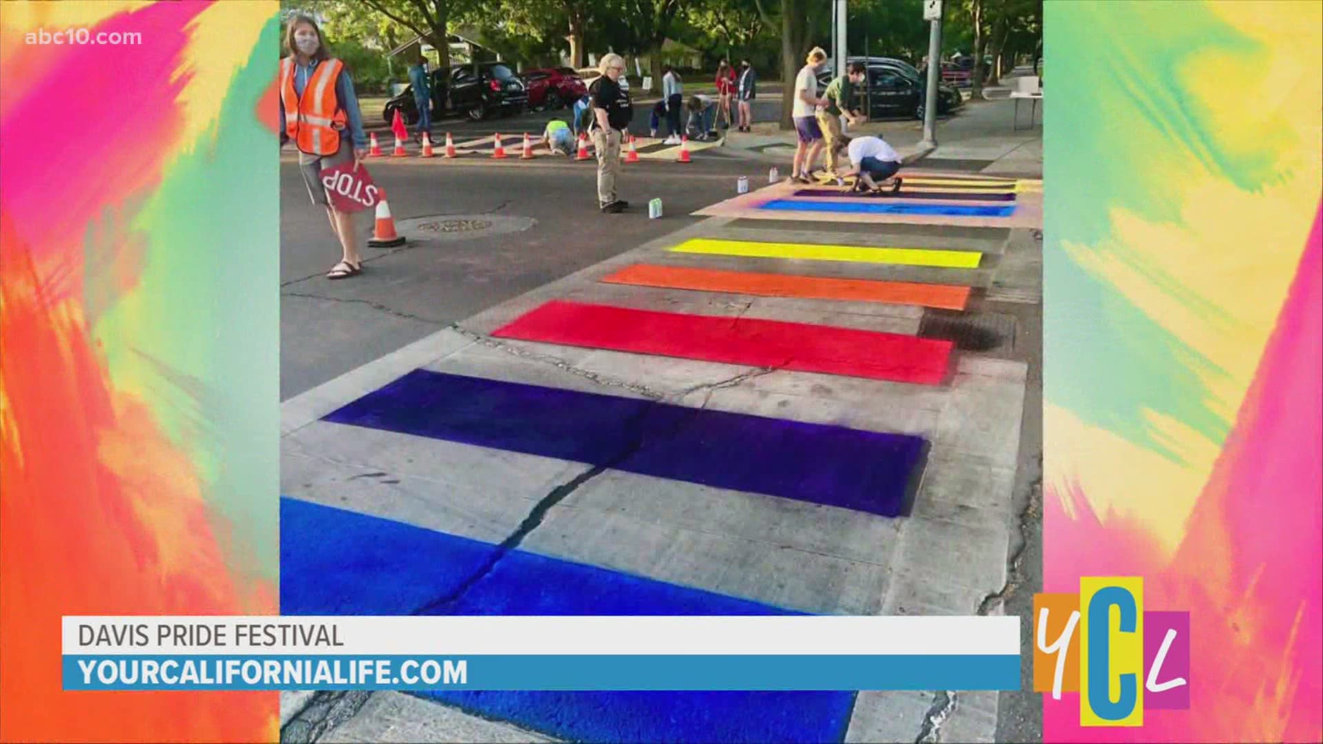 Rainbow crosswalks, live music, drag queens and skating are all on the calendar as Davis celebrates Pride Month.