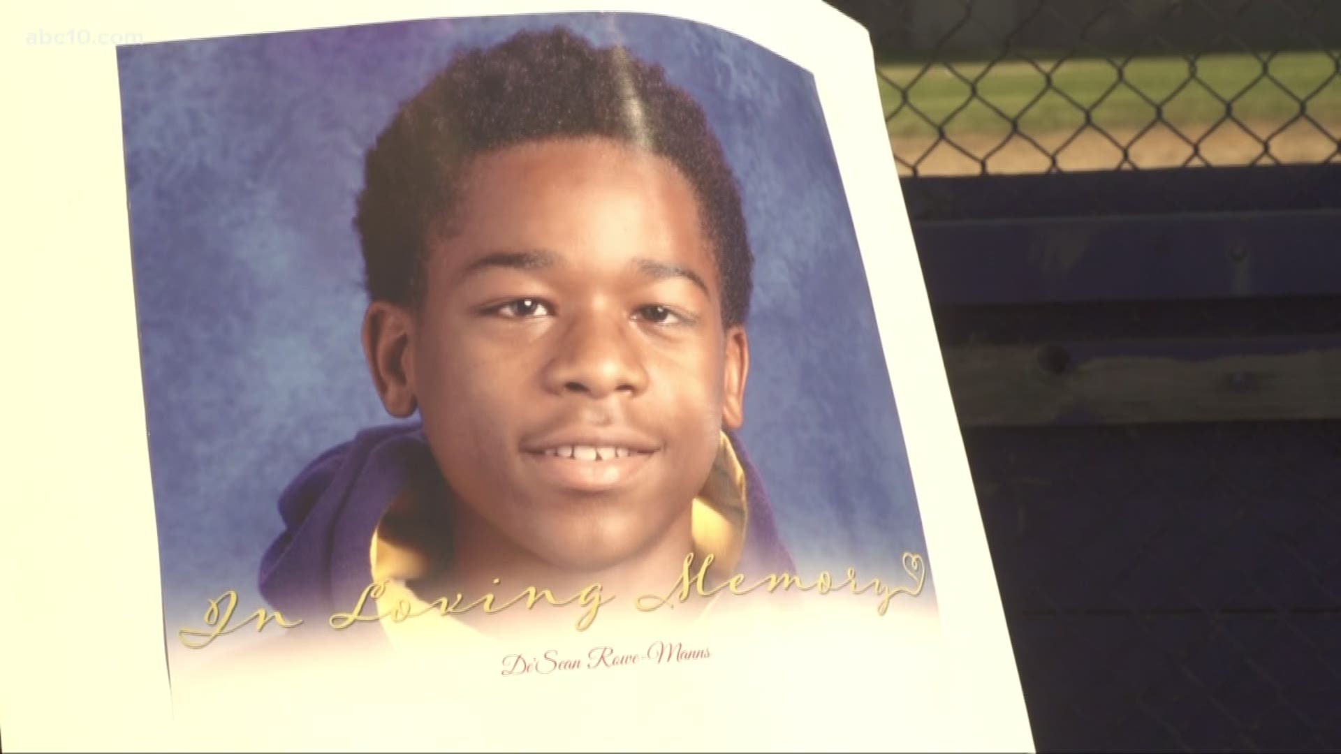 Community members came together to honor and seek justice for the family of 14-year-old De'Sean Rowe-Manns, who was killed in hit-and-run in Sacramento.