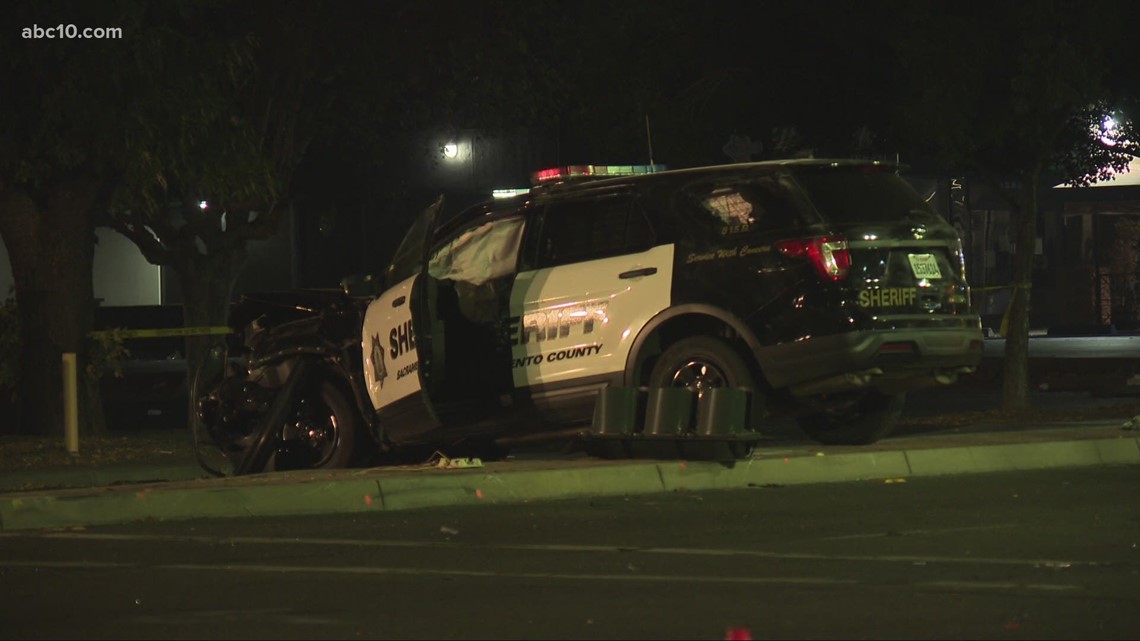 Car accident injures Sacramento County Sheriff's deputy | abc10.com