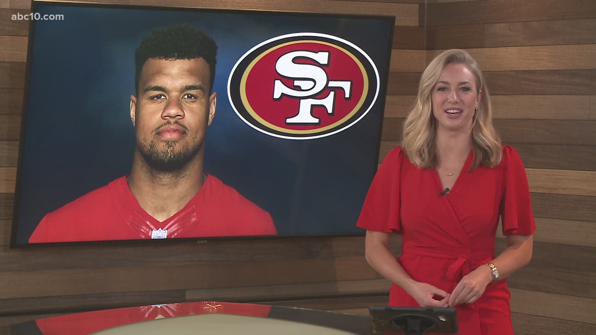 Star Defensive Lineman Arik Armstead returned to Sacramento to team up with a local nonprofit to make distance learning for students just a little easier.