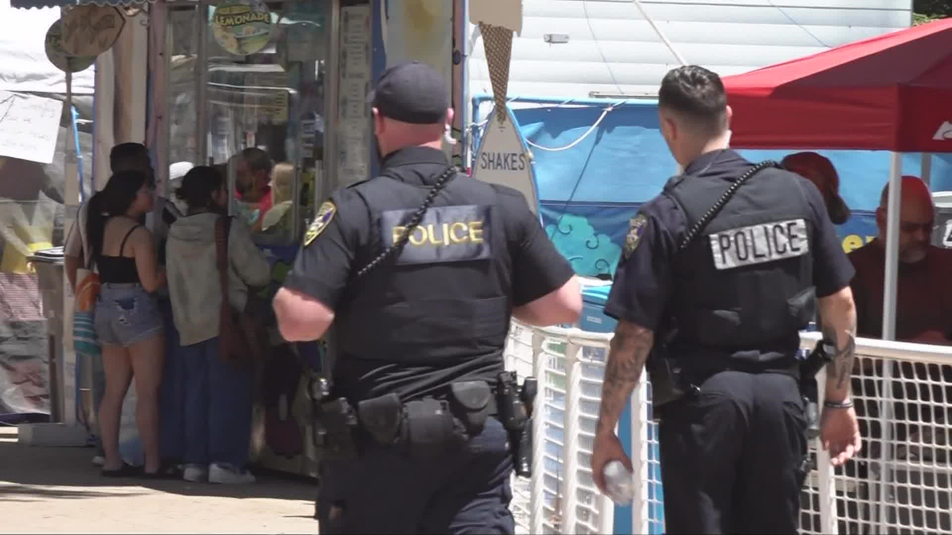 After a shooting left guests at Fiesta Days in Vacaville rattled Sunday night, families came back in droves to enjoy the carnival atmosphere on Memorial Day.