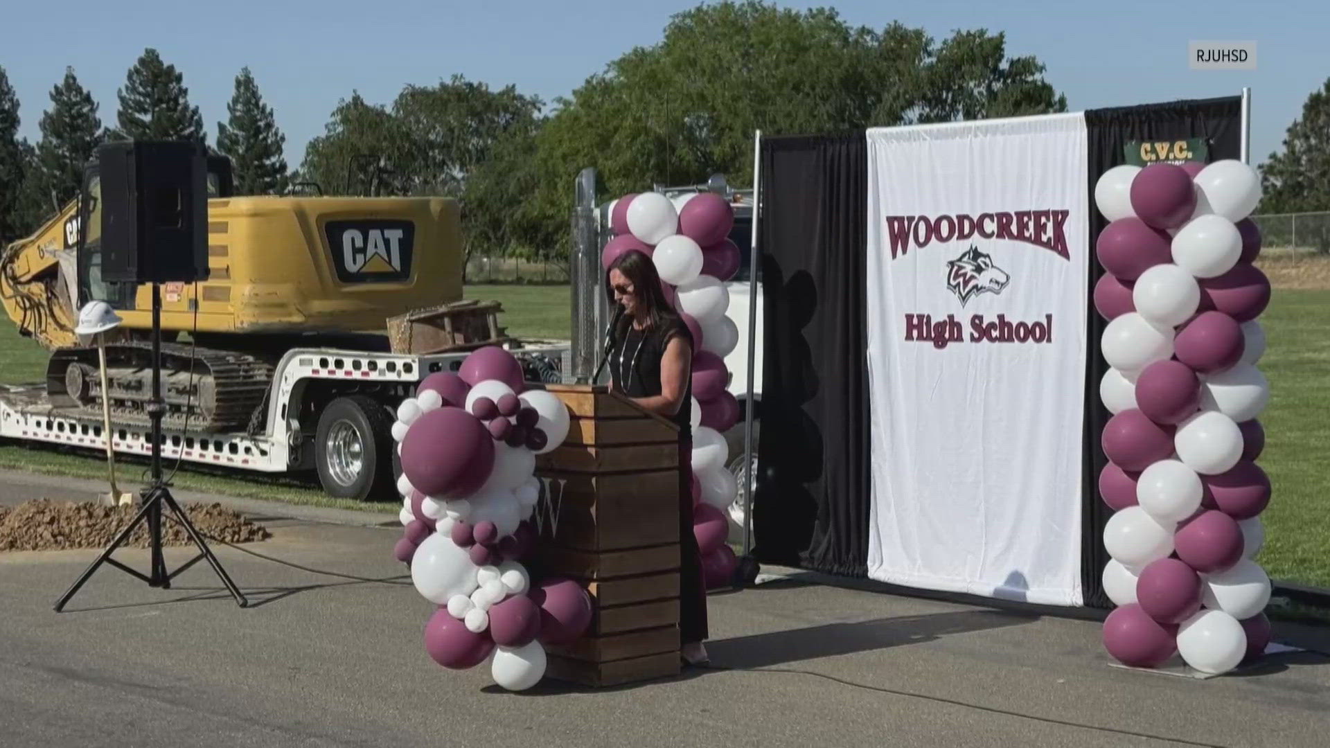 A new softball diamond is coming to Roseville now that Woodcreek High School is breaking ground on its first home softball field.