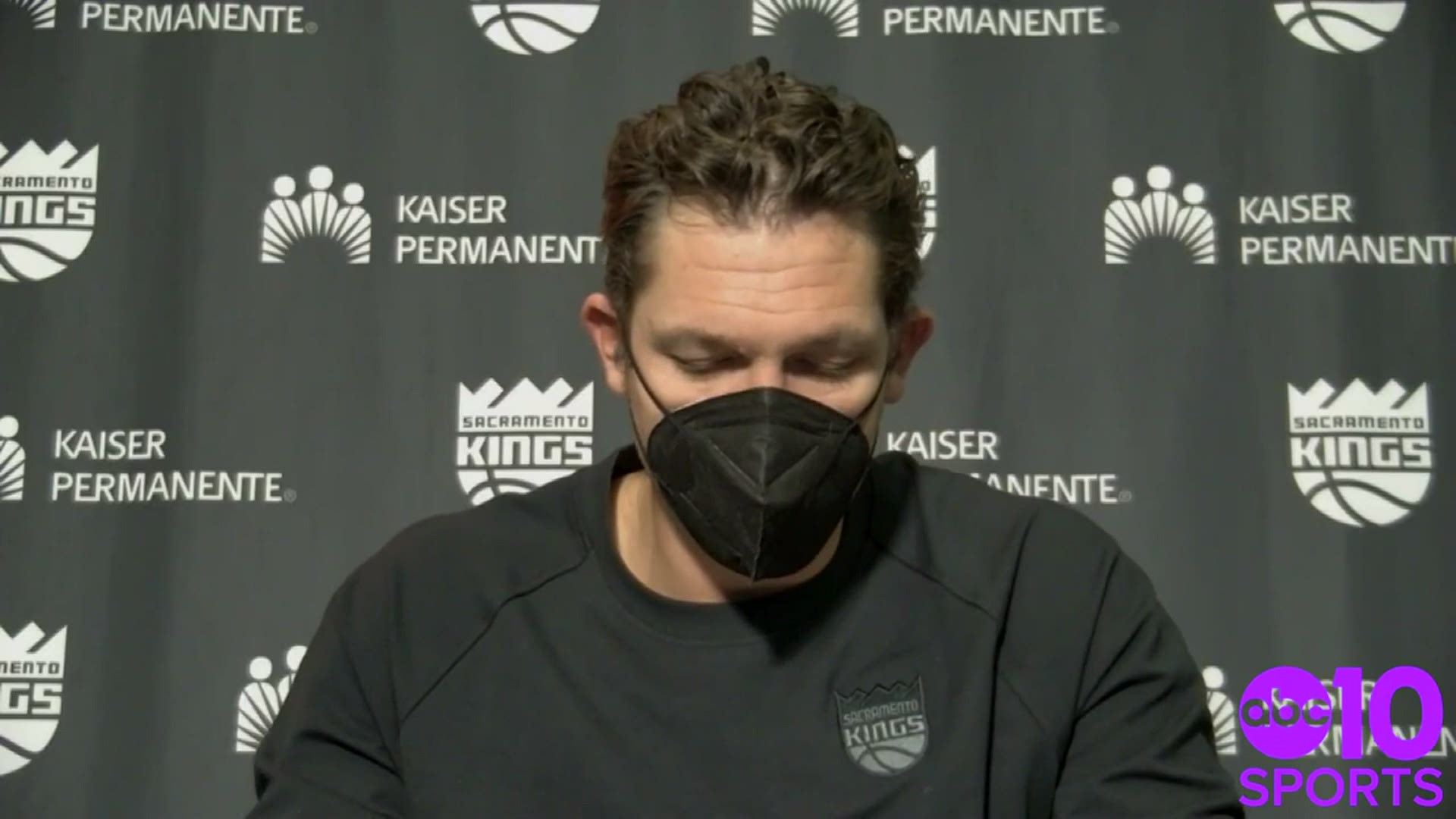 Kings coach Luke Walton talks about Sacramento’s 123-112 loss to the Orlando Magic on Friday night and playing without De’Aaron Fox & Marvin Bagley due to injuries.