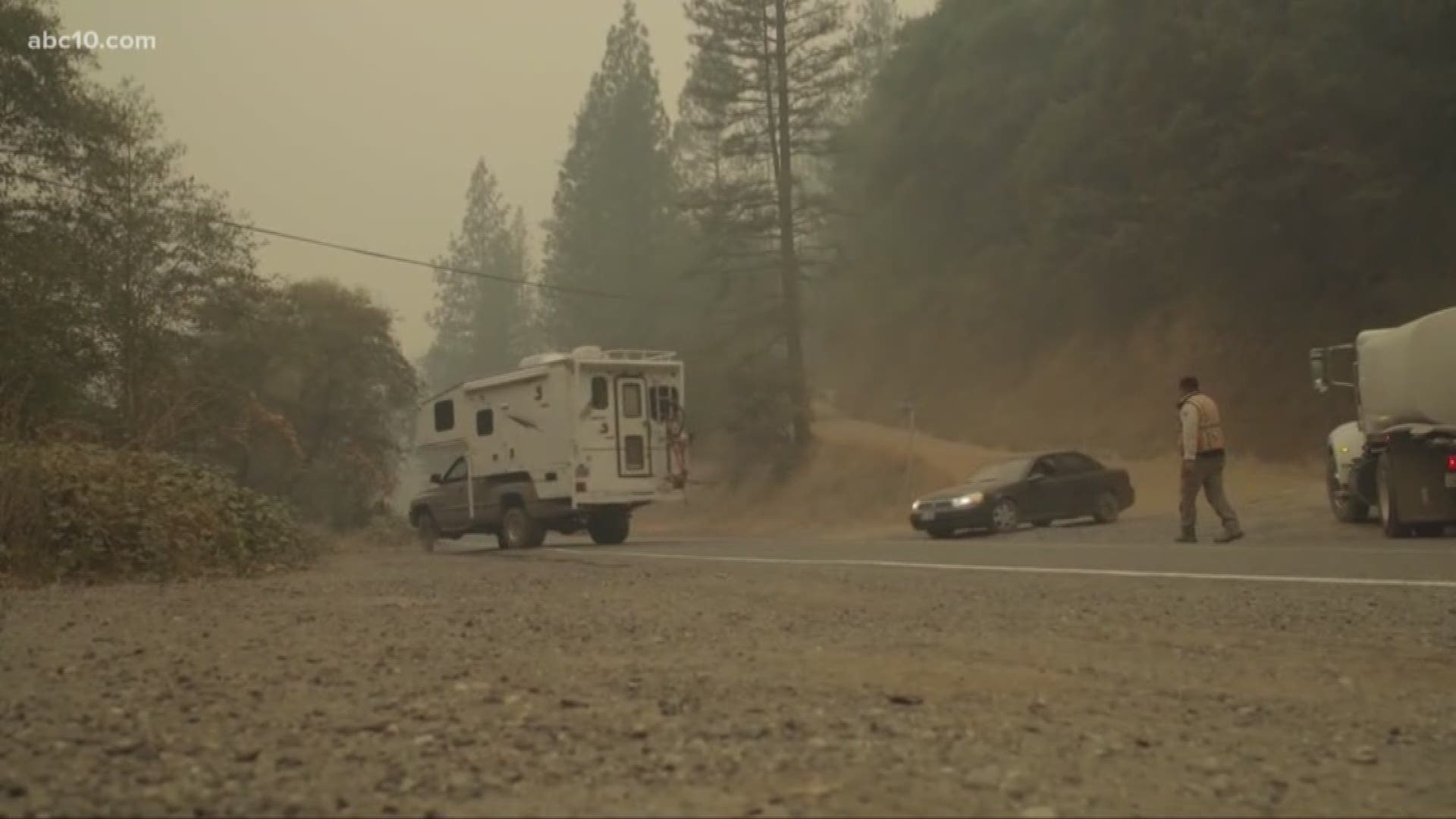 Berry Creek residents evacuate after new evacuation order