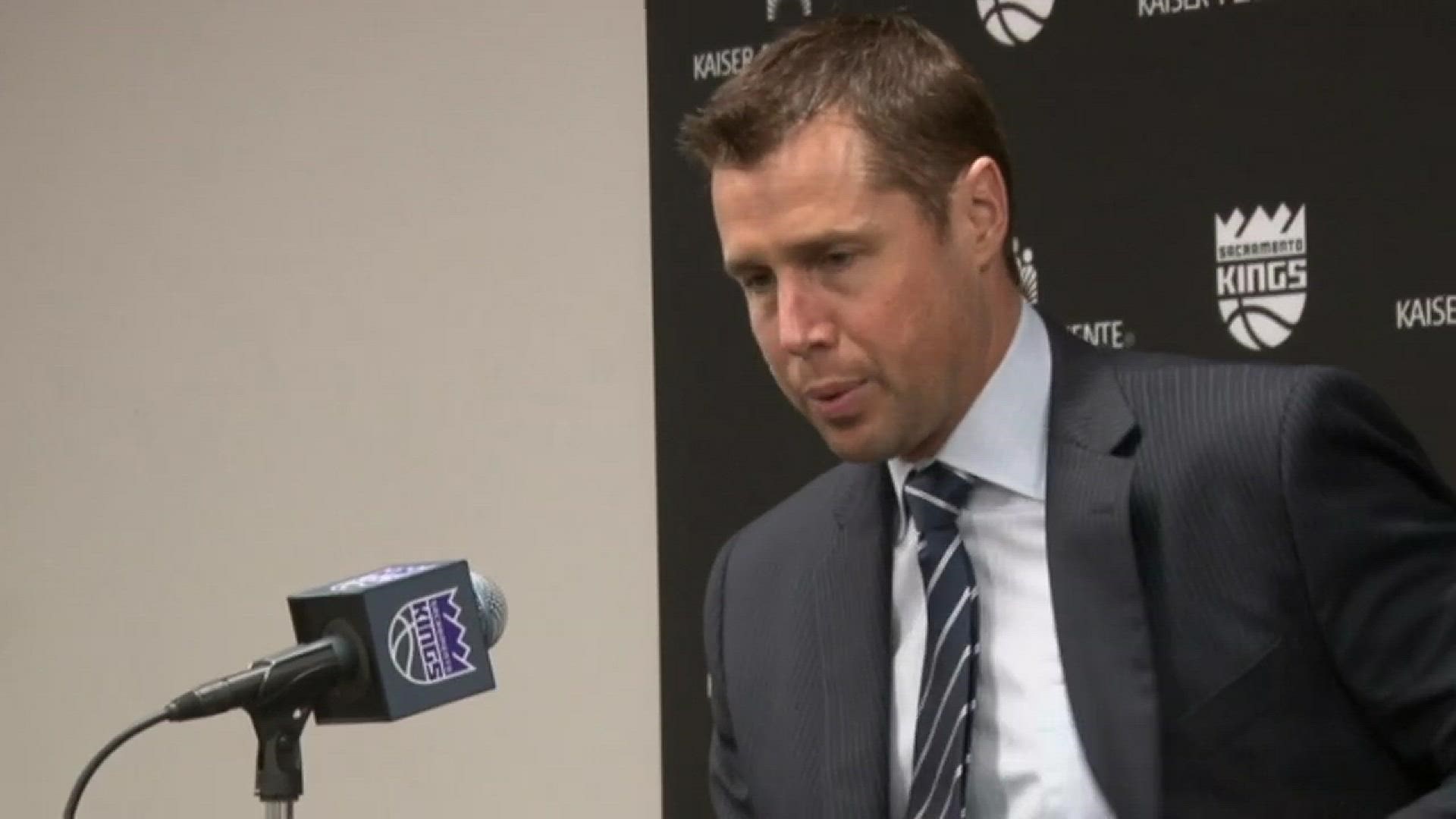 Kings head coach Dave Joerger talks about Thursday's loss to the Oklahoma City Thunder and the performance from some of his younger players coming back from injury.