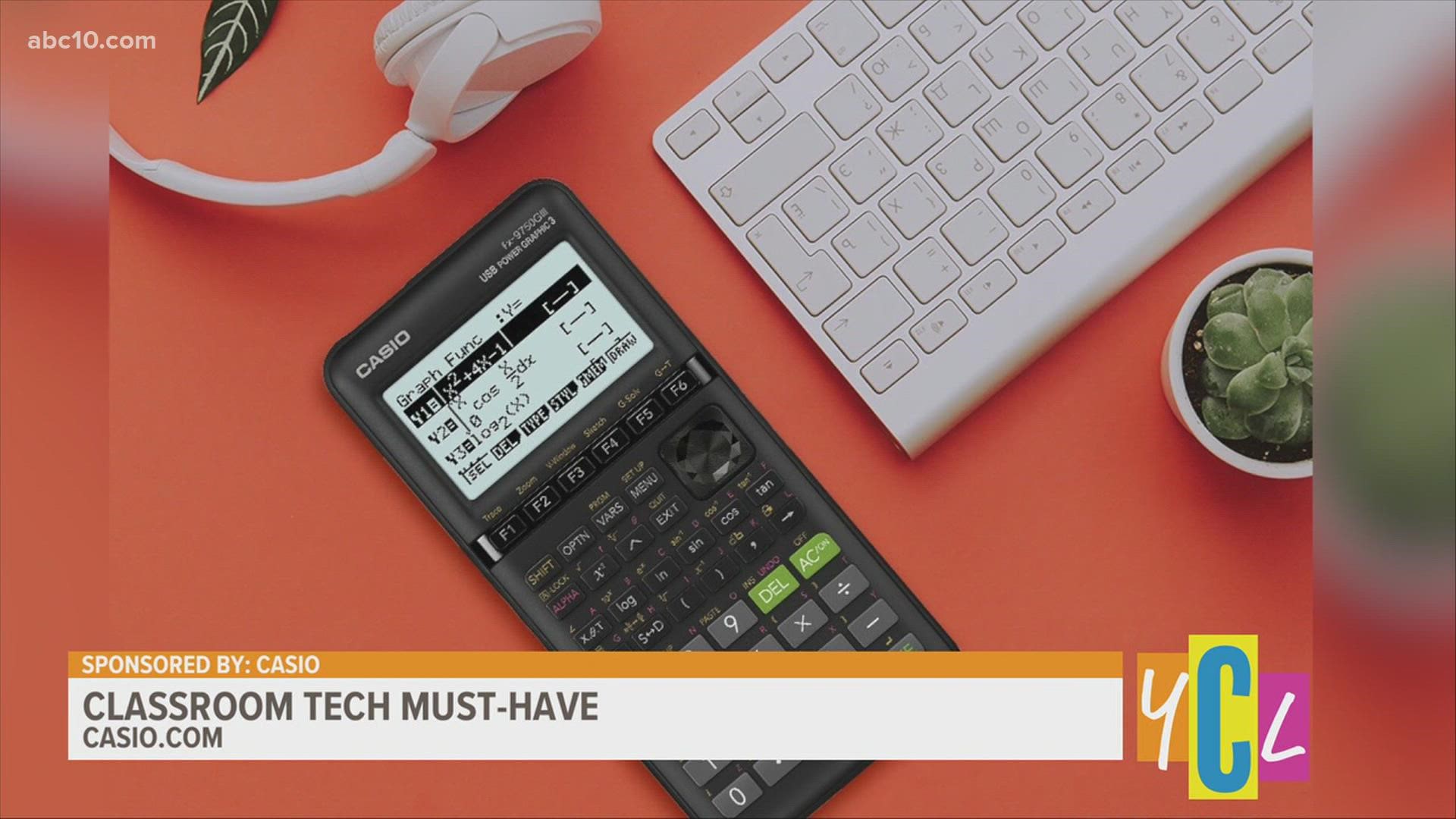 Be ready and prepped for the new school season with the right back to school gadget to sum it all up. This segment paid for by Casio.