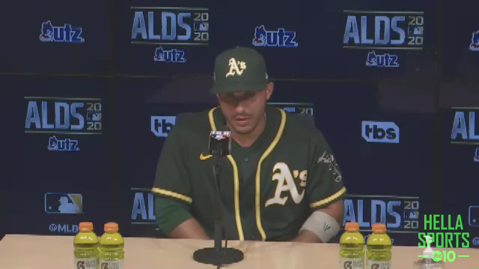 A's CF Ramon Laureano talks about Oakland coming up short in the American League Division Series to the Houston Astros for a disappointing postseaosn exit.