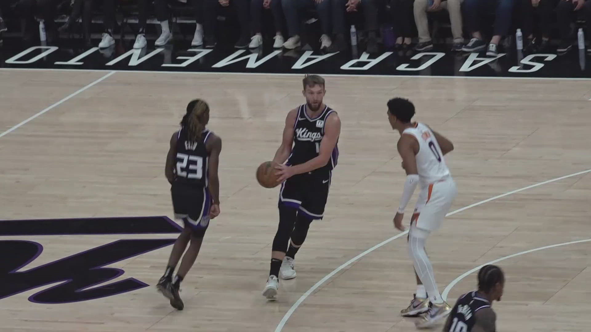 The Sacramento Kings defeated the Phoenix Suns at the Golden 1 Center.