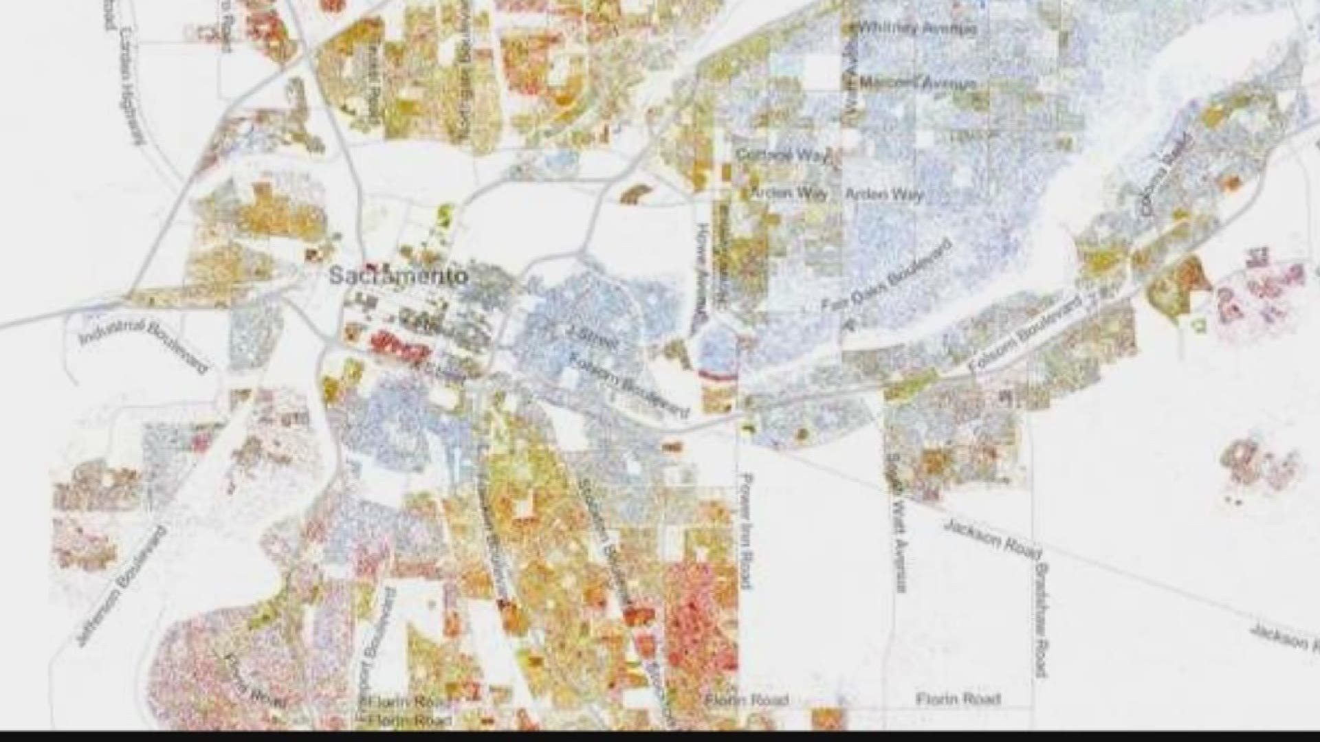 How segregated is Sacramento?