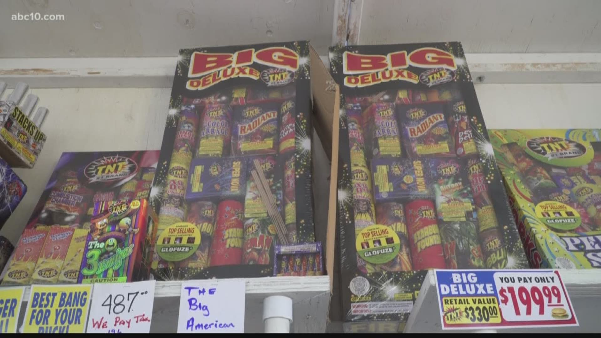Fireworks booths will be open for business in Sacramento on Thursday -- play it safe and know the rules of what is and isn't allowed.