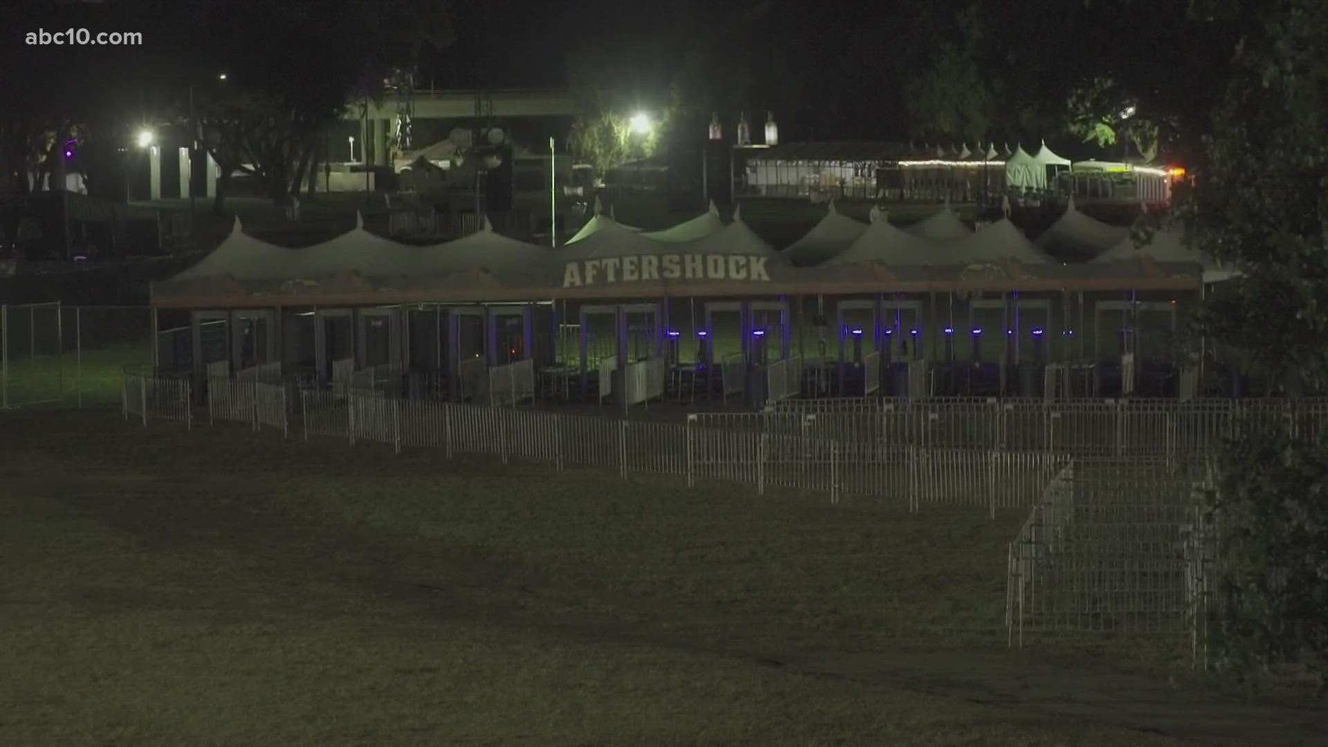 Aftershock organizers expect the event to draw more than 150,000 fans making it the largest music event in Sacramento since the pandemic began.