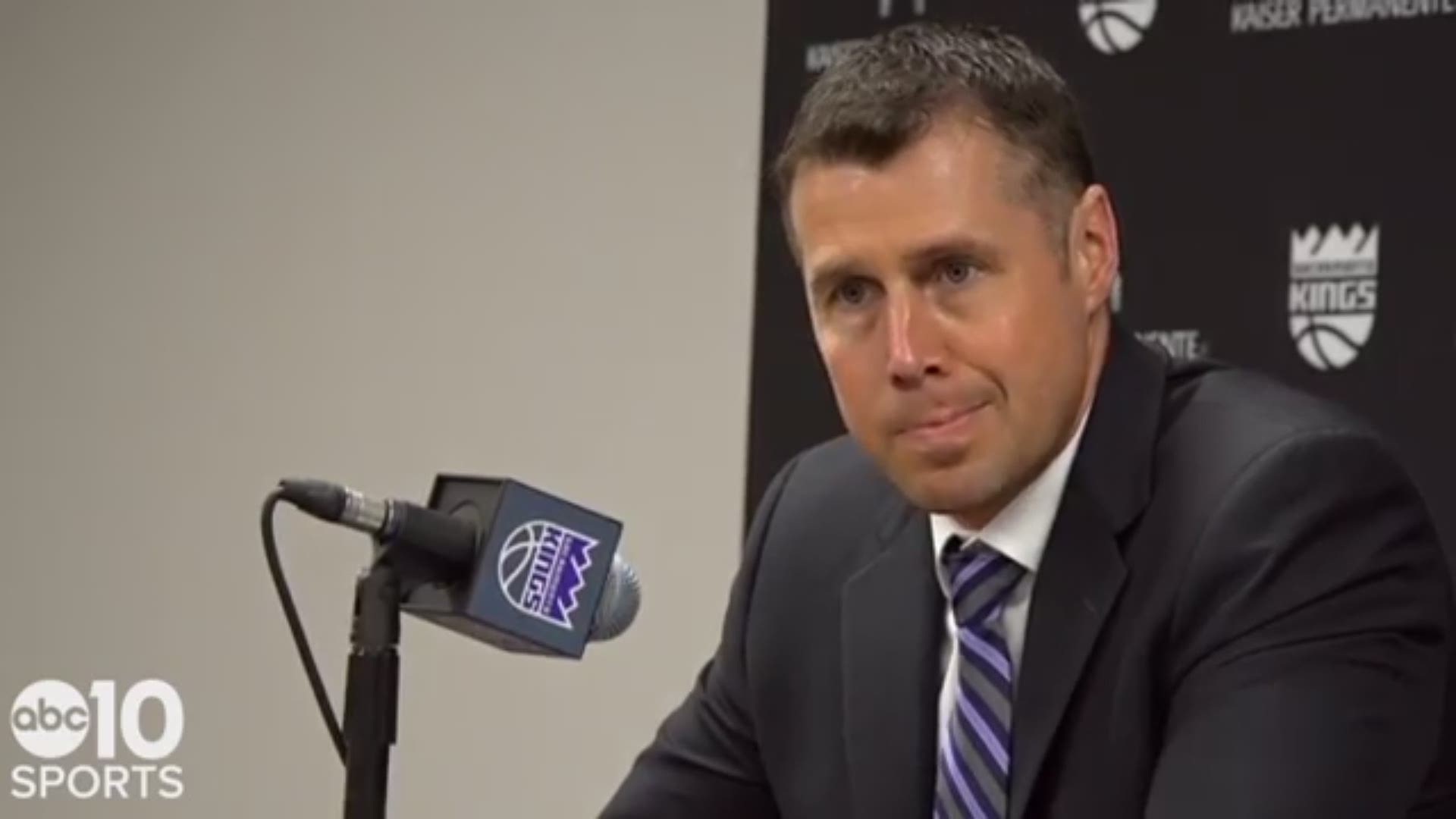 Kings head coach Dave Joerger discusses his team's fourth quarter meltdown, allowing D'Angelo Russell and his Brooklyn Nets to rally from 28 points in the fourth quarter to beat Sacramento 123-121 at Golden 1 Center on Tuesday night.