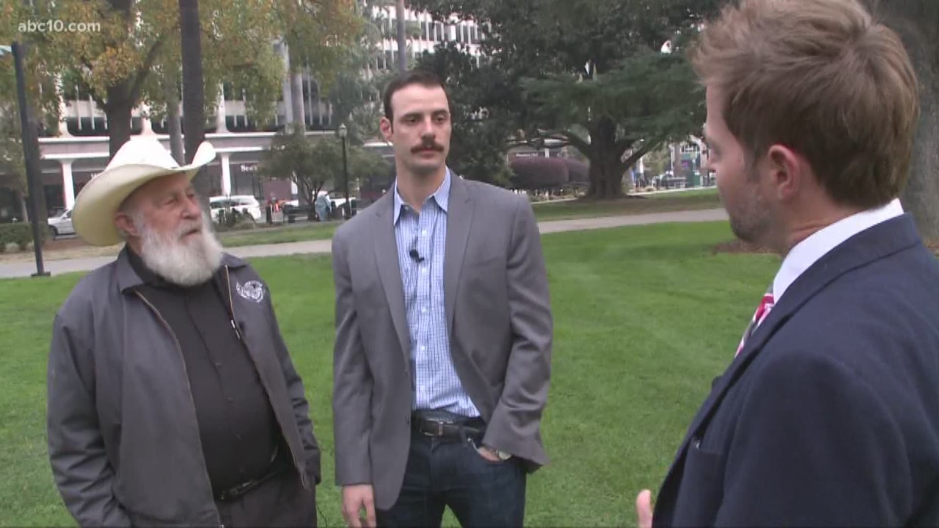 Rob Carlmark talks with Geo and his grandfather about the importance of the Movember movement.