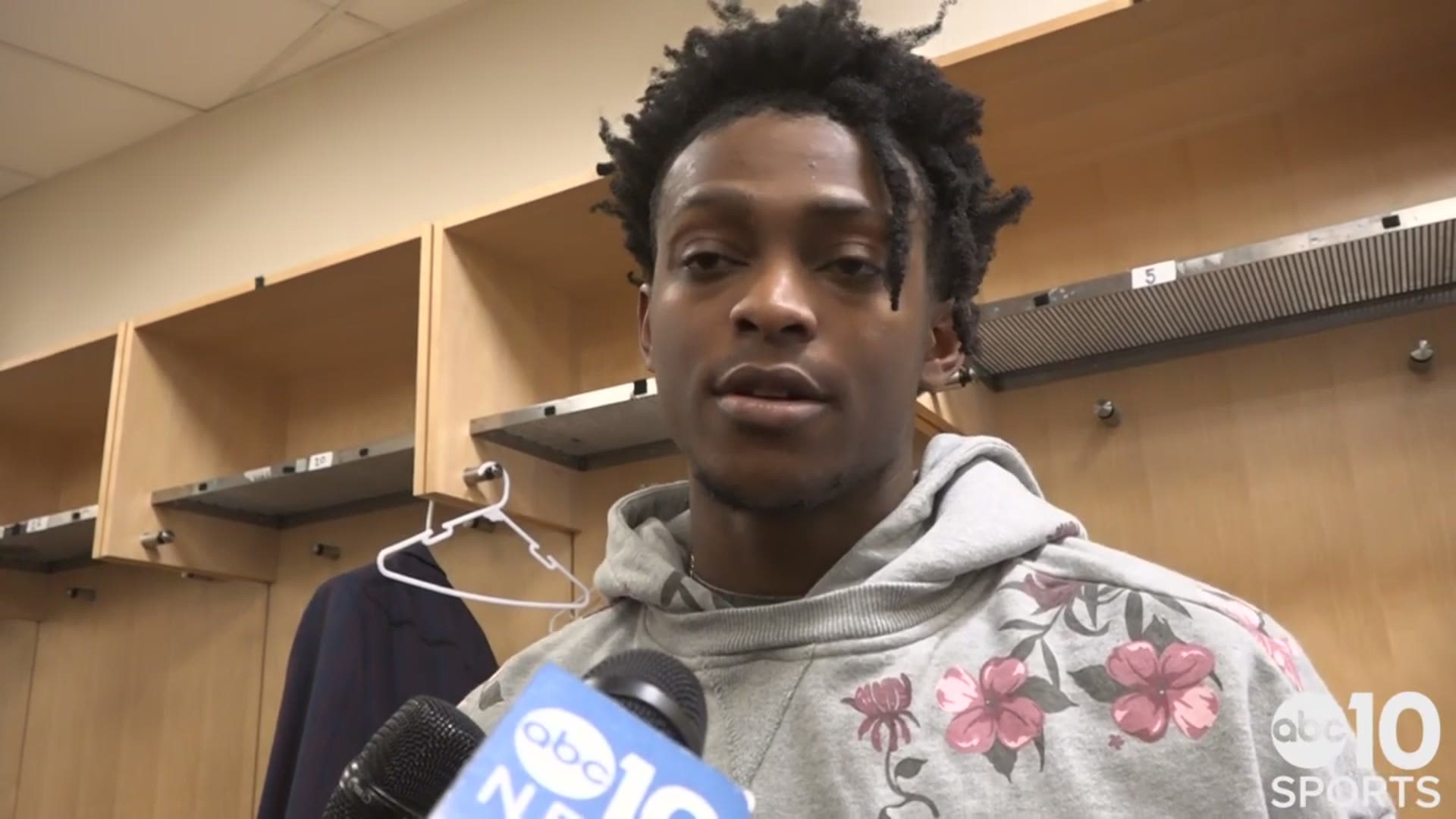 Kings PG De'Aaron Fox discusses Sunday's victory over the Knicks in New York, their second straight win and his 24-point performance while, at times, playing angry.