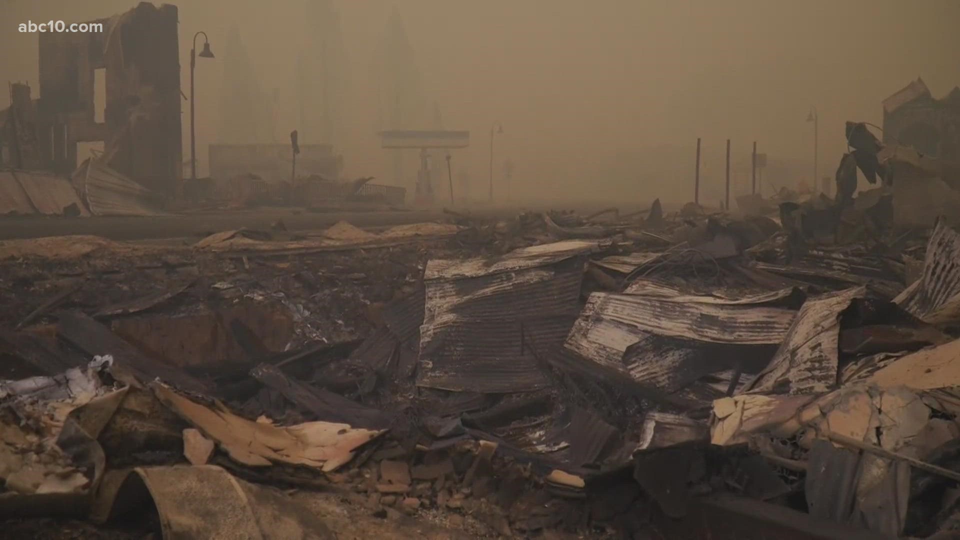 While firefighters try to save as many homes and structures as possible, residents in the area are thankful but also devastated.