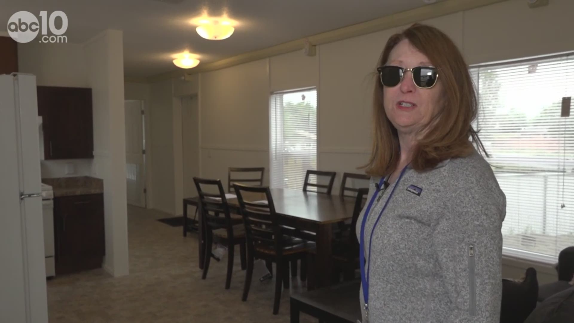 Take a look inside a temporary housing community for Camp Fire survivors. FEMA opened Rosewood Estates in Oroville, California. It will house 40 families through July 2020.