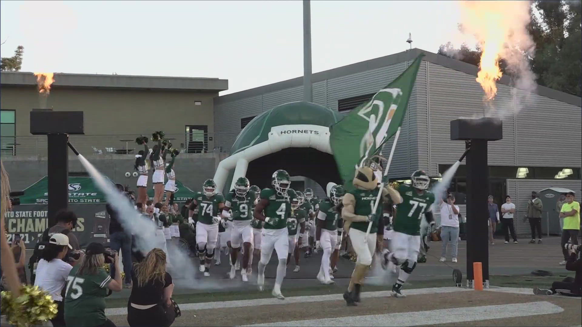 The Sacramento State Hornets earned a victory over the Weber State Wildcats in game that went to double overtime.