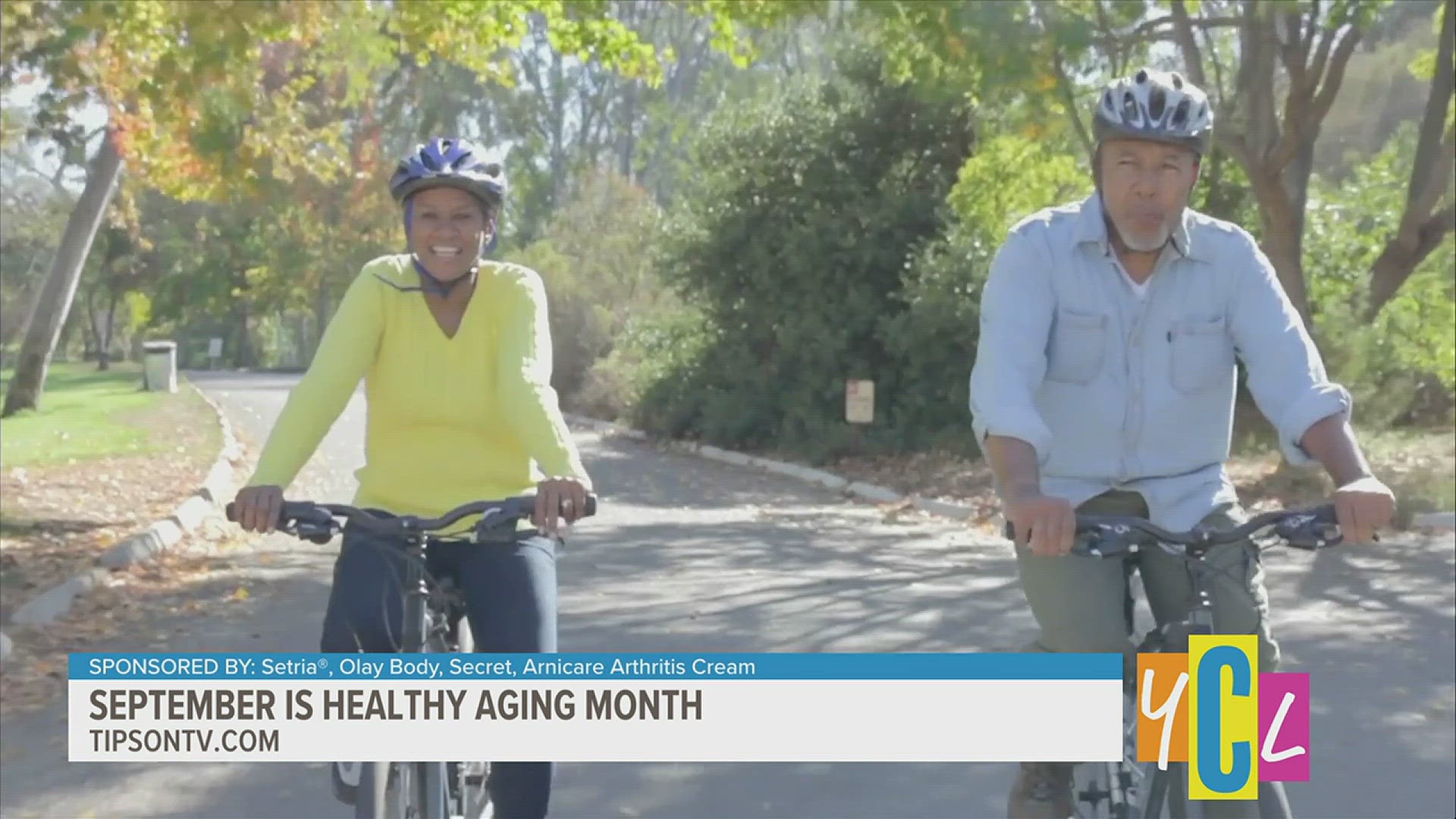 National Healthy Aging Month is a time for people to rethink their health goals. This segment is paid for by Setria®, Olay Body, Secret, & Arnicare Arthritis Cream.