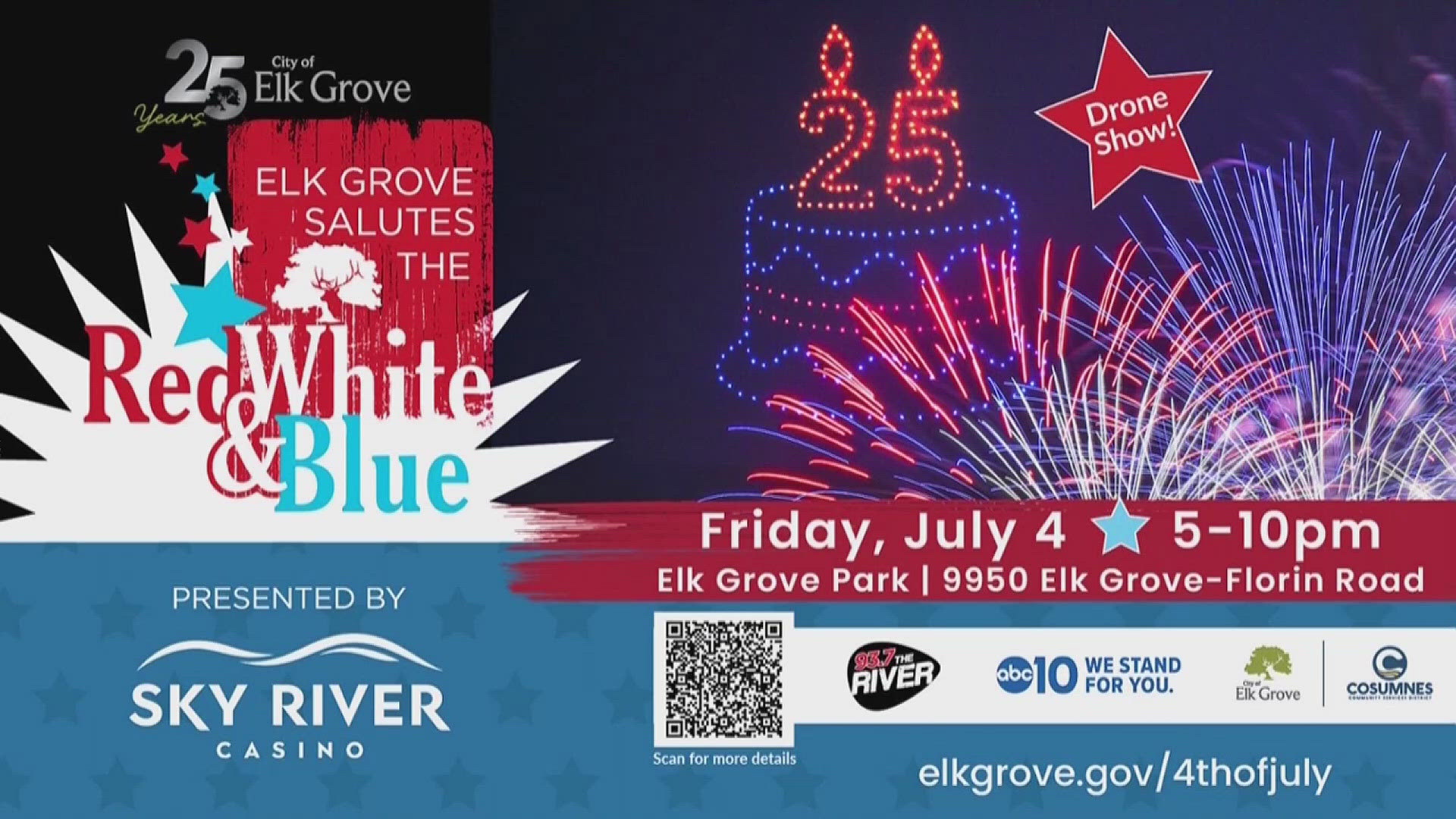 Get ready for a star-spangled celebration as Elk Grove’s biggest Fourth of July event returns with live entertainment, fireworks, and family fun.