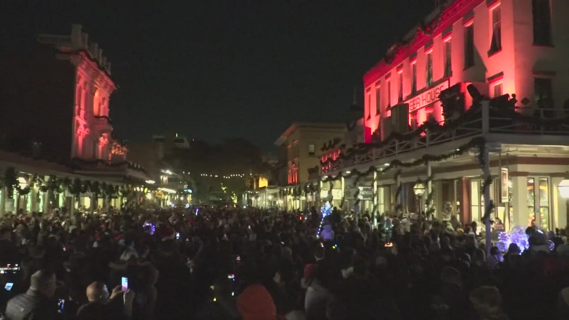 The capital city is ushering in the holiday season with the opening of the Downtown Sacramento Ice Rink and decorations up in Old Sacramento.