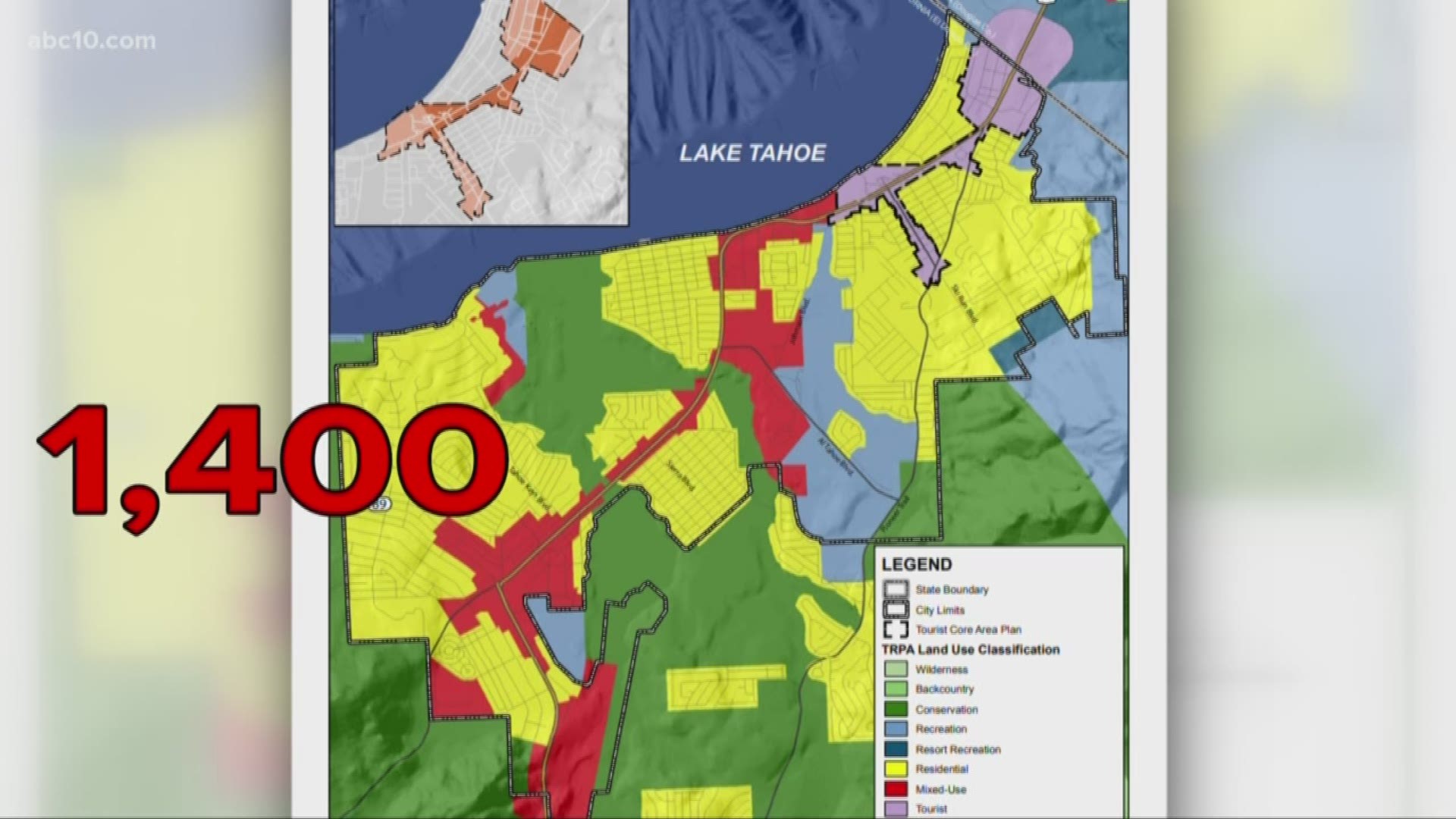south lake tahoe tourist core map South Lake Tahoe Bans Vacation Rentals What You Need To Know south lake tahoe tourist core map