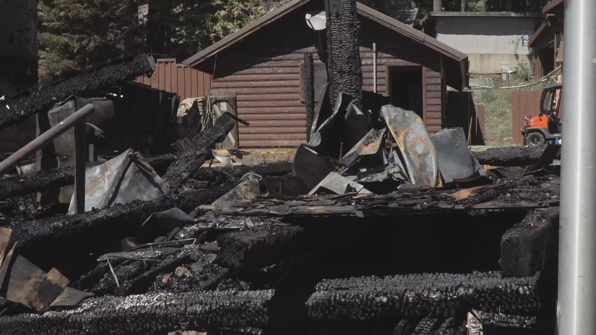Fire destroys lodge at Bear River Lake Resort in Amador County