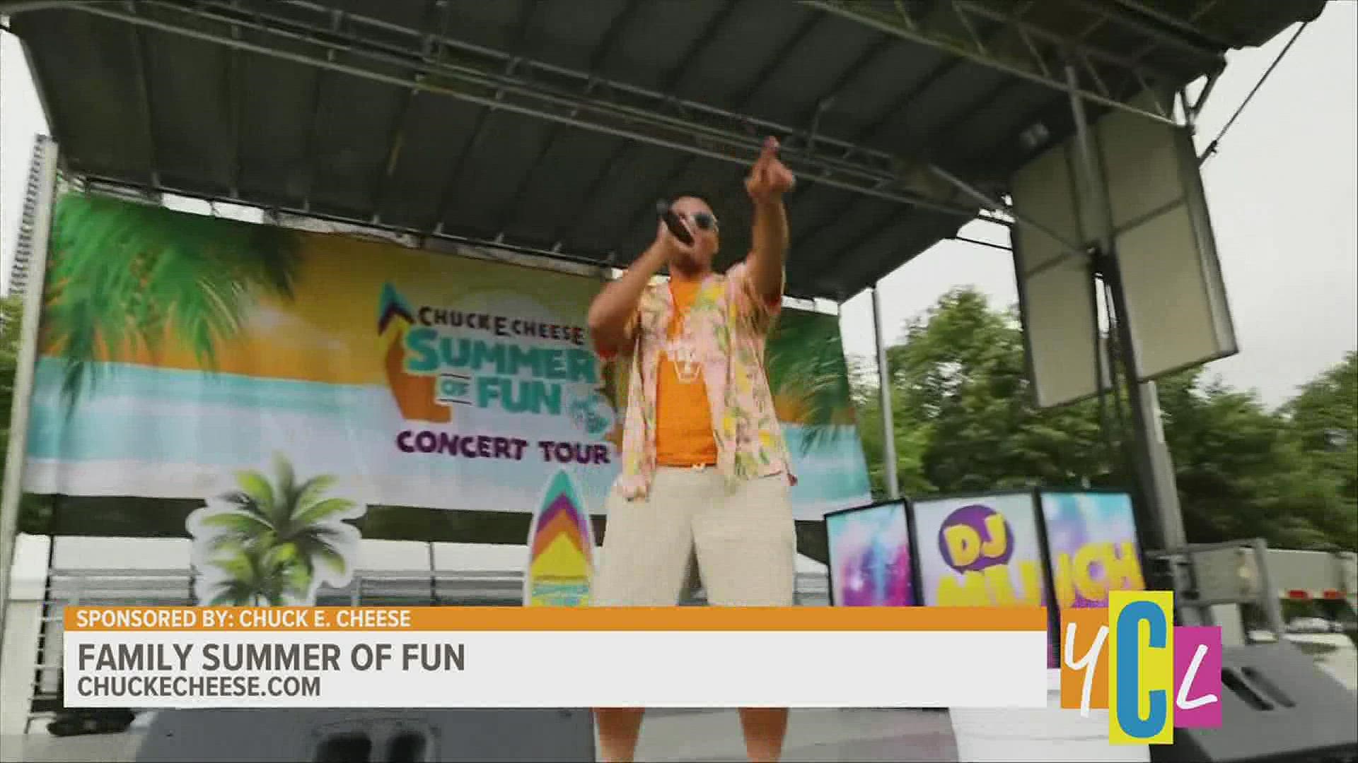 Make this summer a blast for kids with games, pizza, concerts, and more! This segment paid for by Chuck E. Cheese.