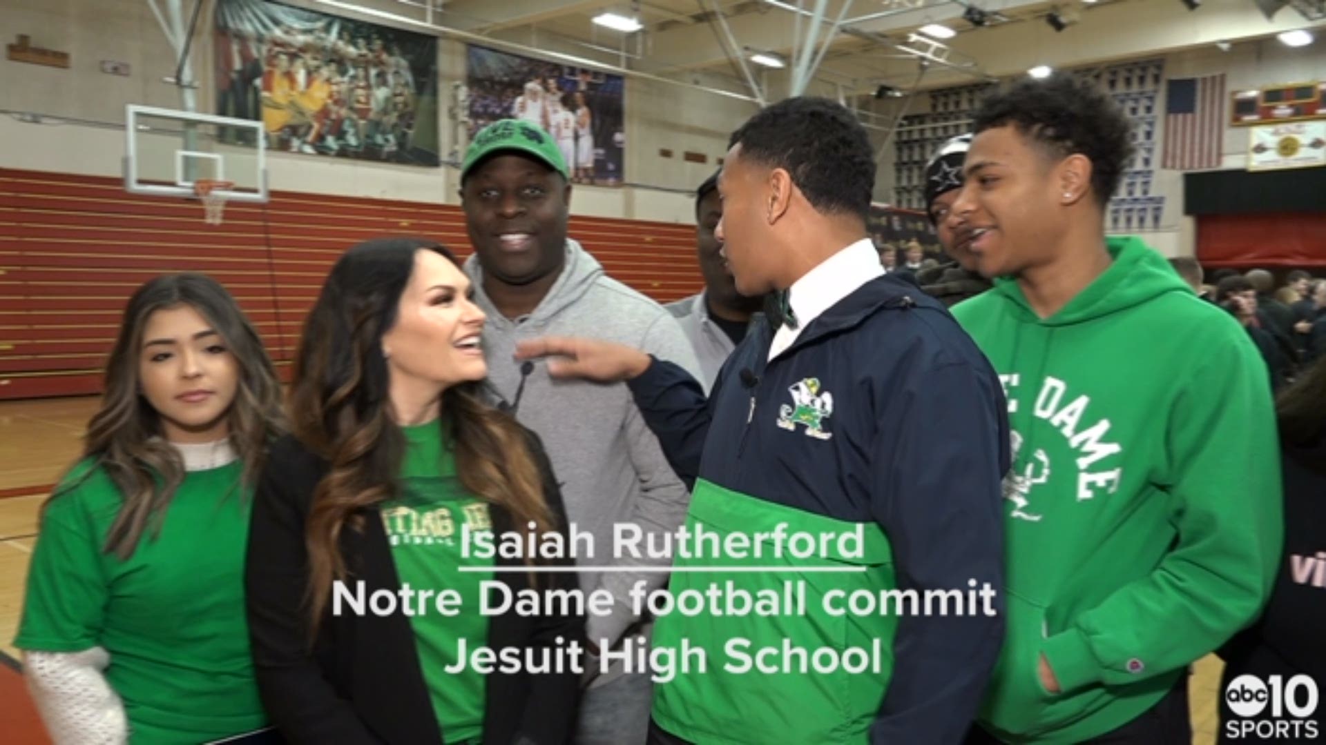 From Sacramento to South Bend: Jesuit's Isaiah Rutherford talks about his future at Notre Dame on National Signing Day