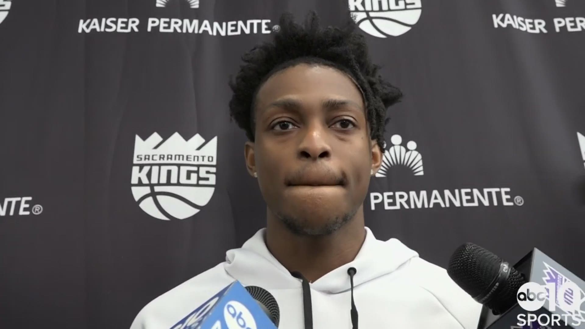 Kings PG De’Aaron Fox discusses his team’s disappointing loss in Phoenix to the Suns to open the season and losing Marvin Bagley III for 4-6 weeks.