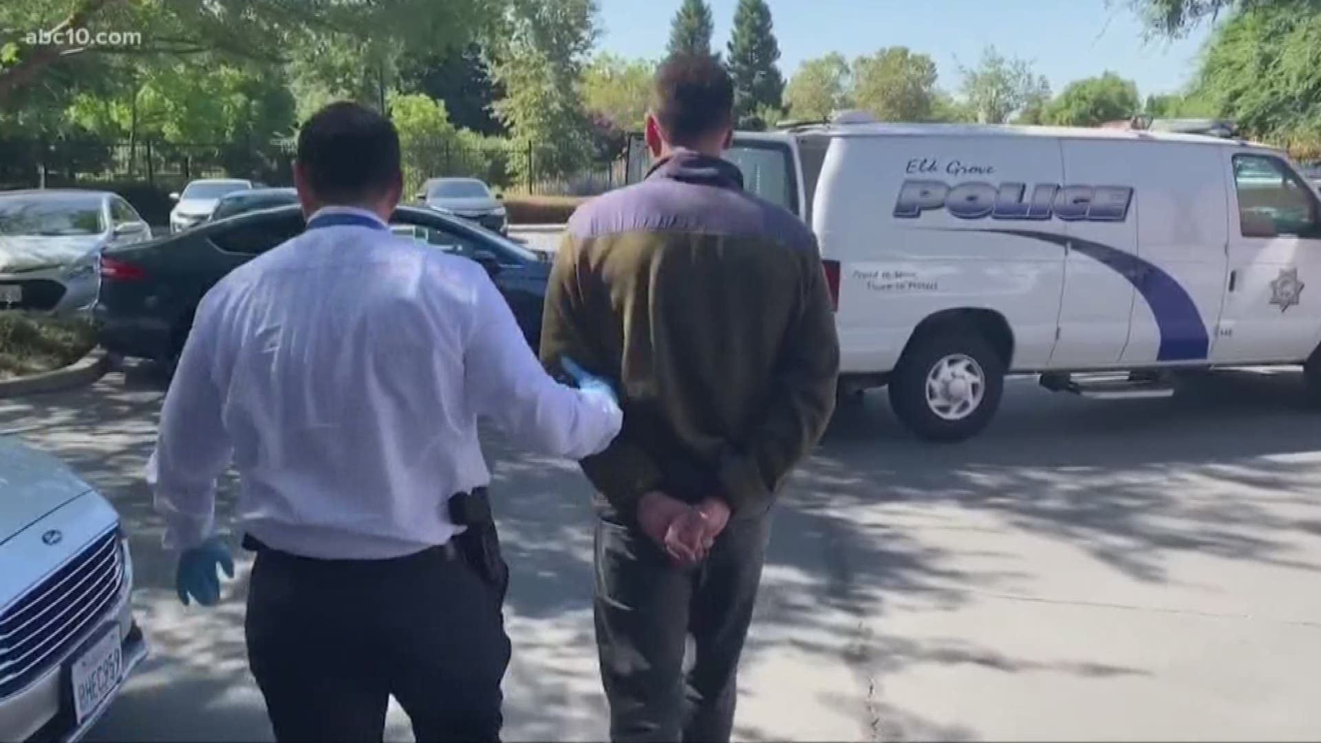 Police arrested a man who they believe is responsible for making a bomb threat against the Elk Grove Auto Mall over the weekend. The threat forced the dealership to be evacuated to for more than three hours. Officers say the suspect used his own cell phone to call in the threat.