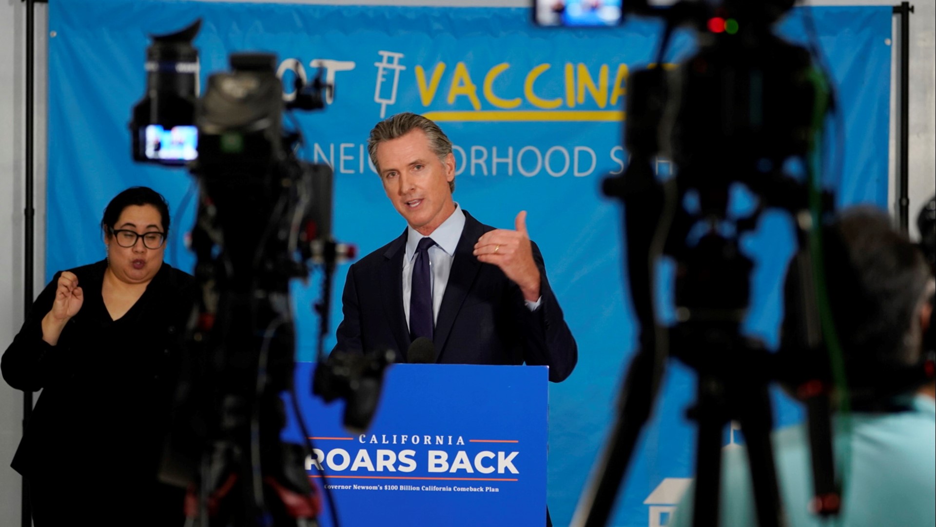 The “Vax for the Win” vaccine incentive program is made possible with $116.5 million from Gov. Gavin Newsom’s $110 Billion California Comeback Plan.