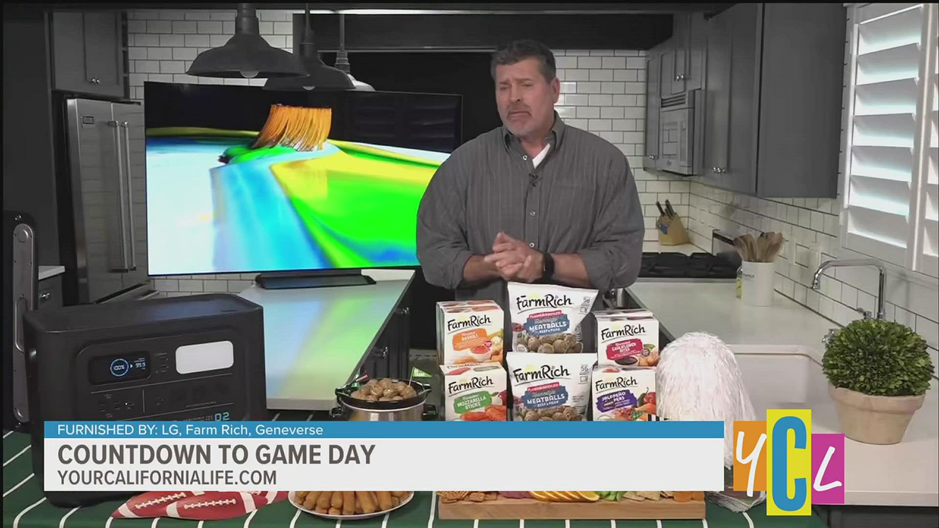 The big football game of the year is almost here! We got some tips on how to have a winning football party. This segment is paid by LG, FarmRich, and Geneverse.